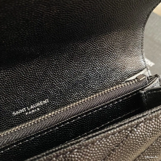 YSL LARGE MONOGRAM FLAP WALLET 0716